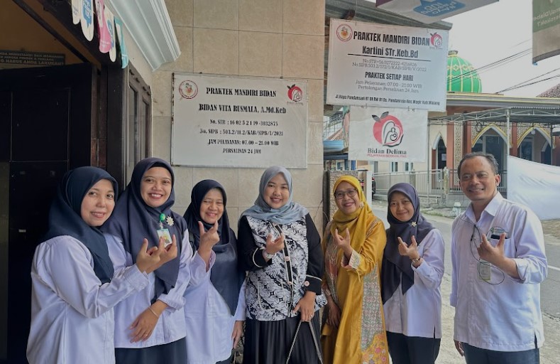 Hari kedua kunjungan ke lahan praktek Hari kedua kunjungan ke lahan praktek